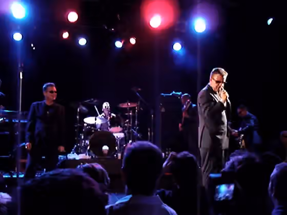 Ska — Madness performing at Bimbos in 2005.