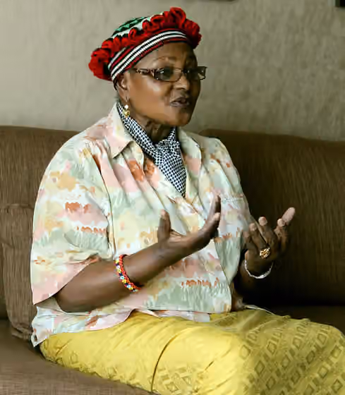 Bamum people — MomaMfon Rabiatou NJOYA in Baku