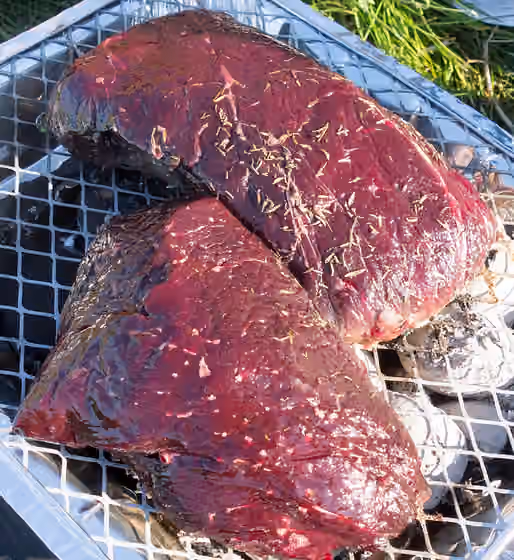 Cuisine of Svalbard — Jonas, my Norwegian neighbor grilled it up