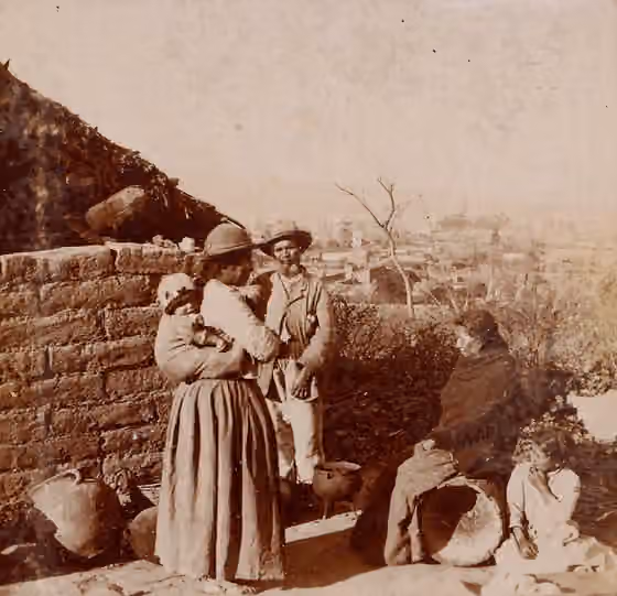 Qulla — Colla or kolla people at the Puna, Jujuy (Argentina).