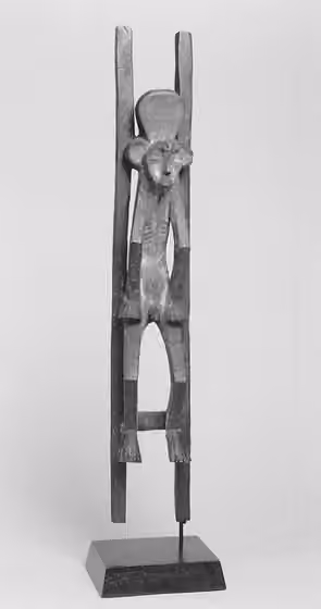 Mbole people — Male Okifa Figure with Stretcher
