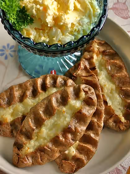 Masakan Finlandia — Karelian pasties and egg butter, my recipe in Japanese 日本語レシピこちら↓
