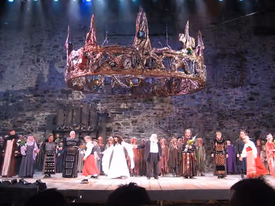 Opera — Macbeth applause at Savonlinna Opera festival in 2007