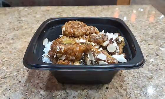 Almond chicken — Almond chicken from Panda Express