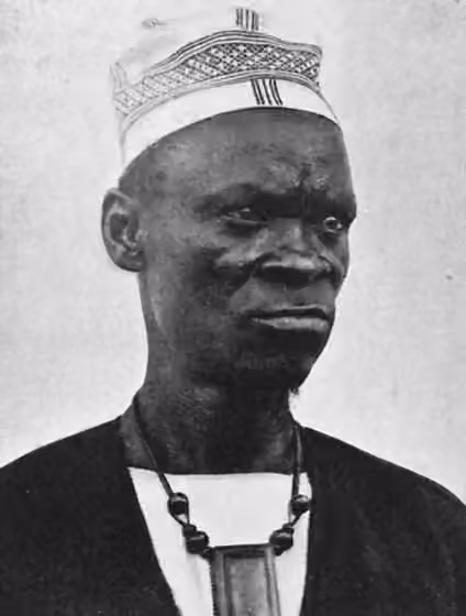 Baga people — Baga chief of Koba (French Guinea)