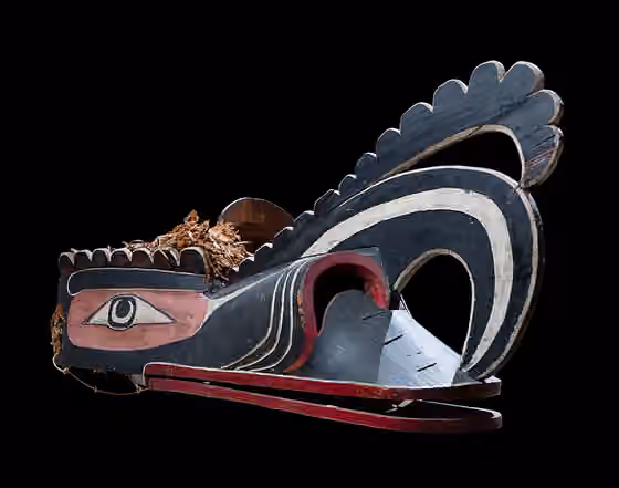 Kwakwaka'wakw — Crooked Beak of Heaven Mask, Kawakwaka'wakw, British Columbia