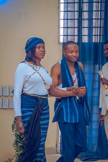 Tangale people — Tangale couples in their beautiful atire from Northeastern Nigeria
