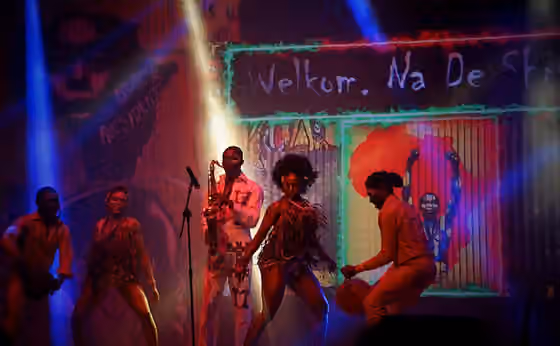 Afrobeat — A staged play in honour of the Women of the Kalakuta republic, the home to the king of Afro beats Fela Kuti.
