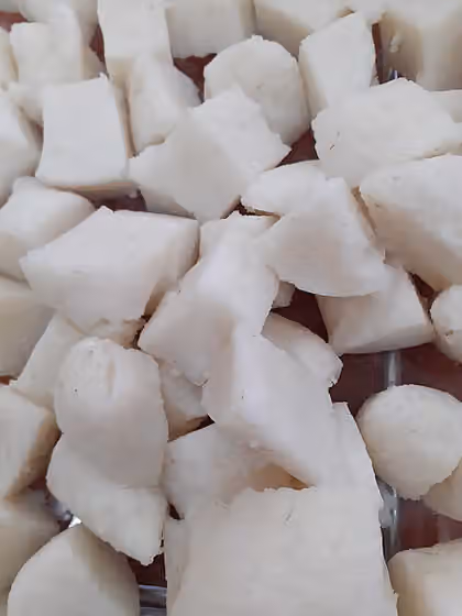 Masakan Melayu — Nasi Himpit is a common food that are eaten by majority of Malays in Malaysia during Hari Raya festival.