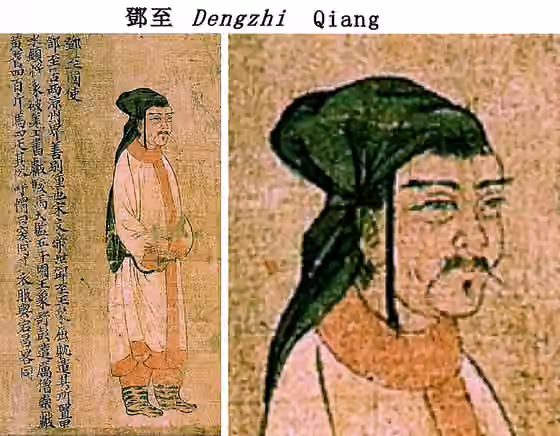 Qiang (bangsa historis) — Denzhi ambassador to the Southern Liang court 516-520 CE