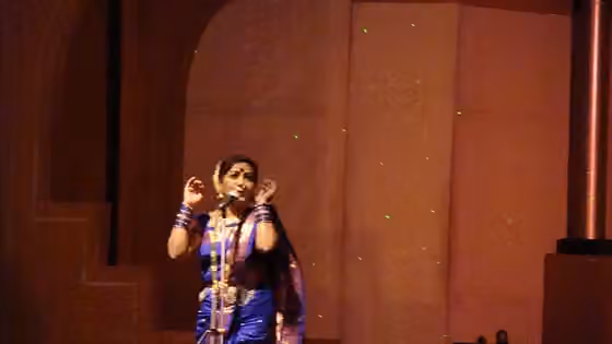 Lavani — Famous Lavani Dancer Surekha Punekar can be seen in image