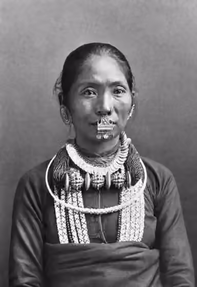 Kirati peoples — A Kirati women in Sikkim 9th Century