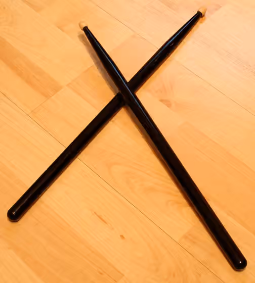 Drum stick — a pair of drum-sticks
