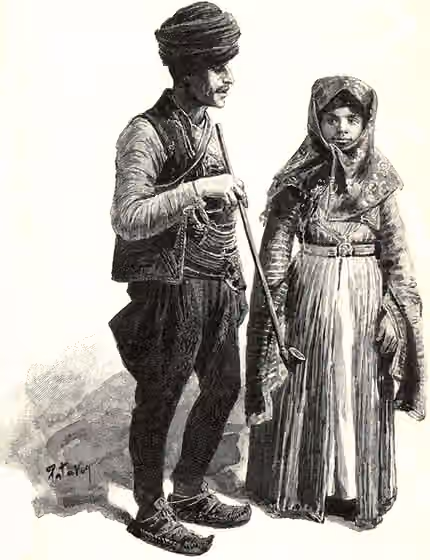 Orang Muslim Romani — Muslim Gypsies from Bosnia.
