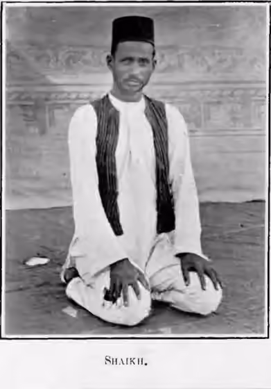 Arabs in India — A Gujarati Shaikh.