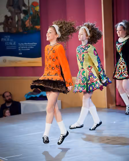 Irish stepdance — Here I am shooting a performance at 3200 again.