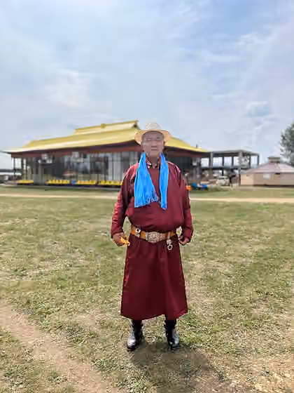 Khalkha Mongols — Khalkha Mongol from the Borjigin clan.