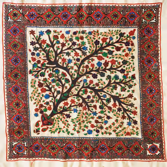 Pateh — FarWayArt Persian Suzani called Pateh.
