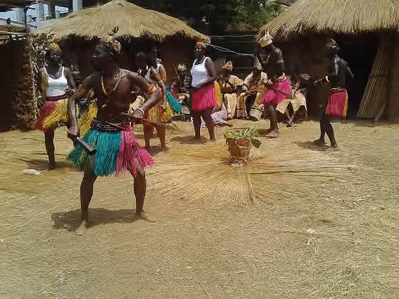 Bafia people — Bafia music performance during Mbam'Art 2015.