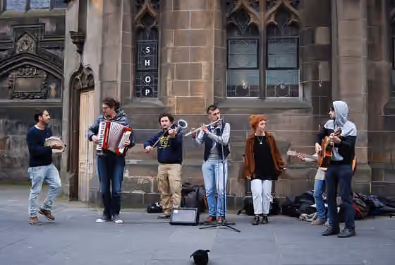 Italian folk music — Italian Folk Musicians in Edinburgh