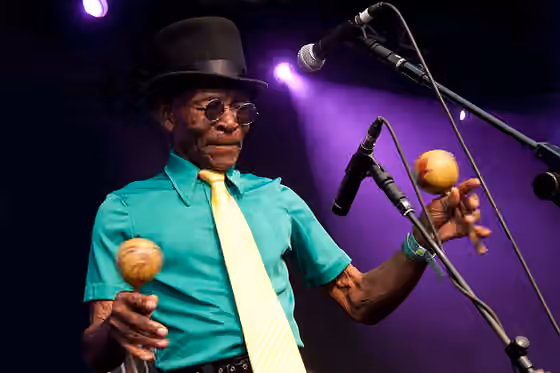 Mento — The Jolly Boys is a mento band from Port Antonio, Jamaica.