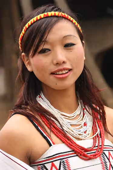 Yimkhiung Naga — Yimchunger Naga people at the morung of Kutur village.
