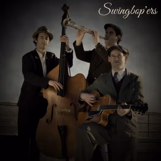 Swing music — Das ist ein Bild von den Swingbop'ers als Trio
