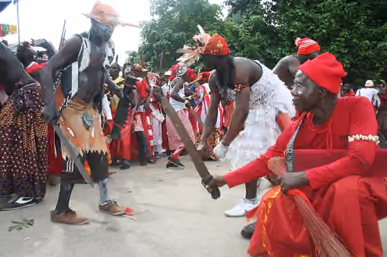 Urhobo people — Victory dance of Urhobo people