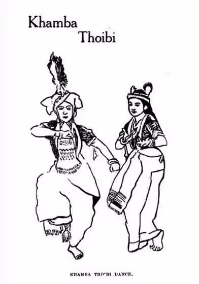 Khamba Thoibi Jagoi — Khamba Thoibi Jagoi illustration