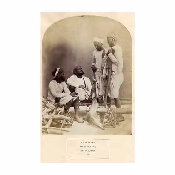 Khanzada Rajputs — KHANZADAS MUSSULMANS RAJPOOTANA(347) -1863