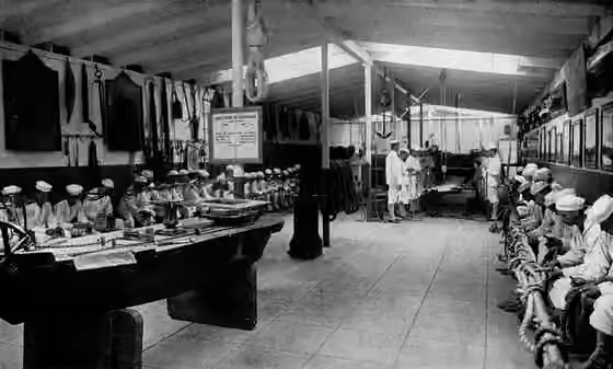 Ropework — SCHOOL FOR SAILORS, NAVAL TRAINING STATION: Newport, Rhode Island .